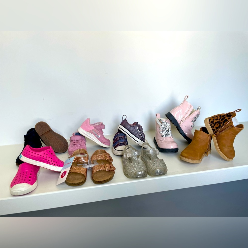 Variety of toddler shoe bundle